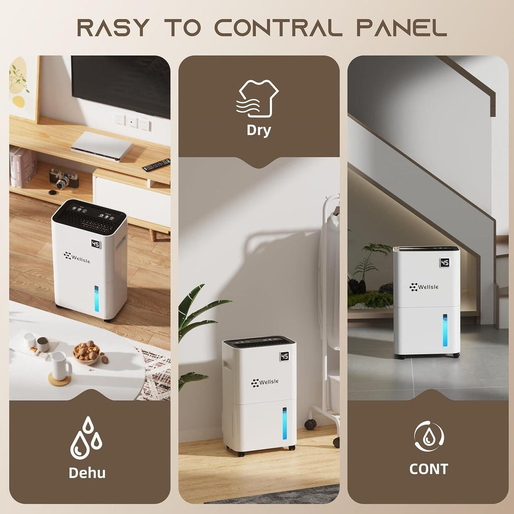 Wellsle Dehumidifiers for Basements & Home