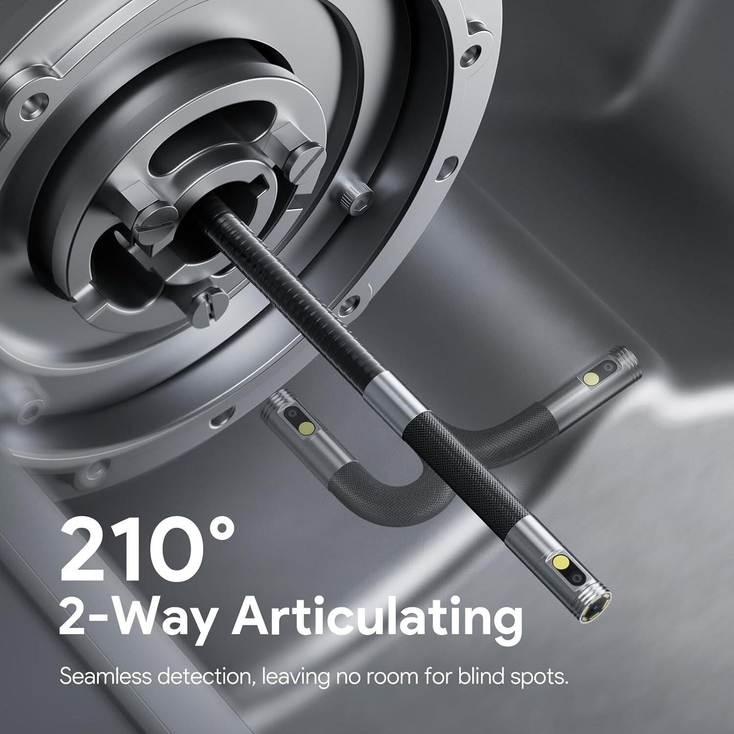 DEPSTECH 10FT Articulating Endoscope