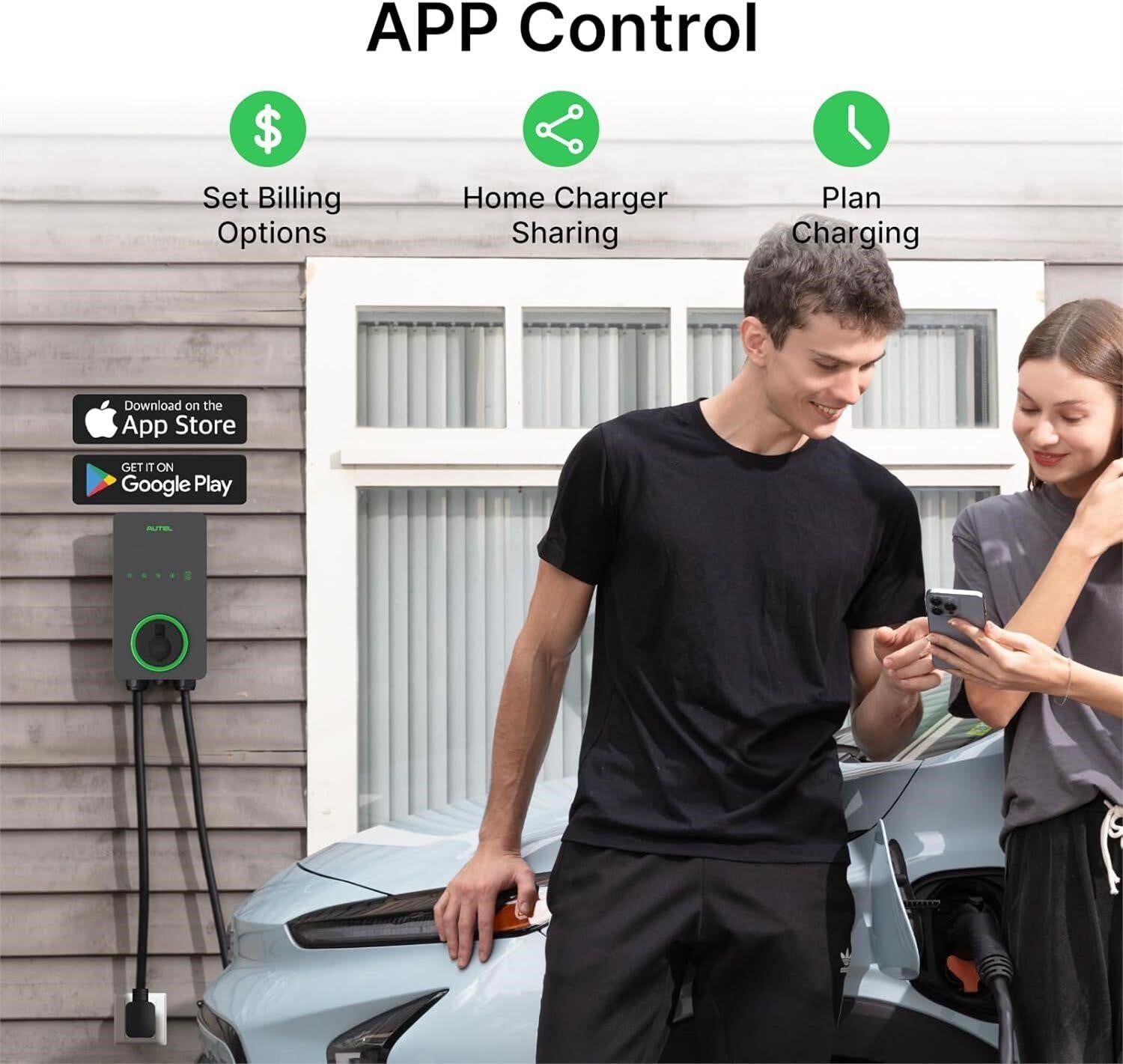Autel Home Smart AI EV Charger 240V 40A