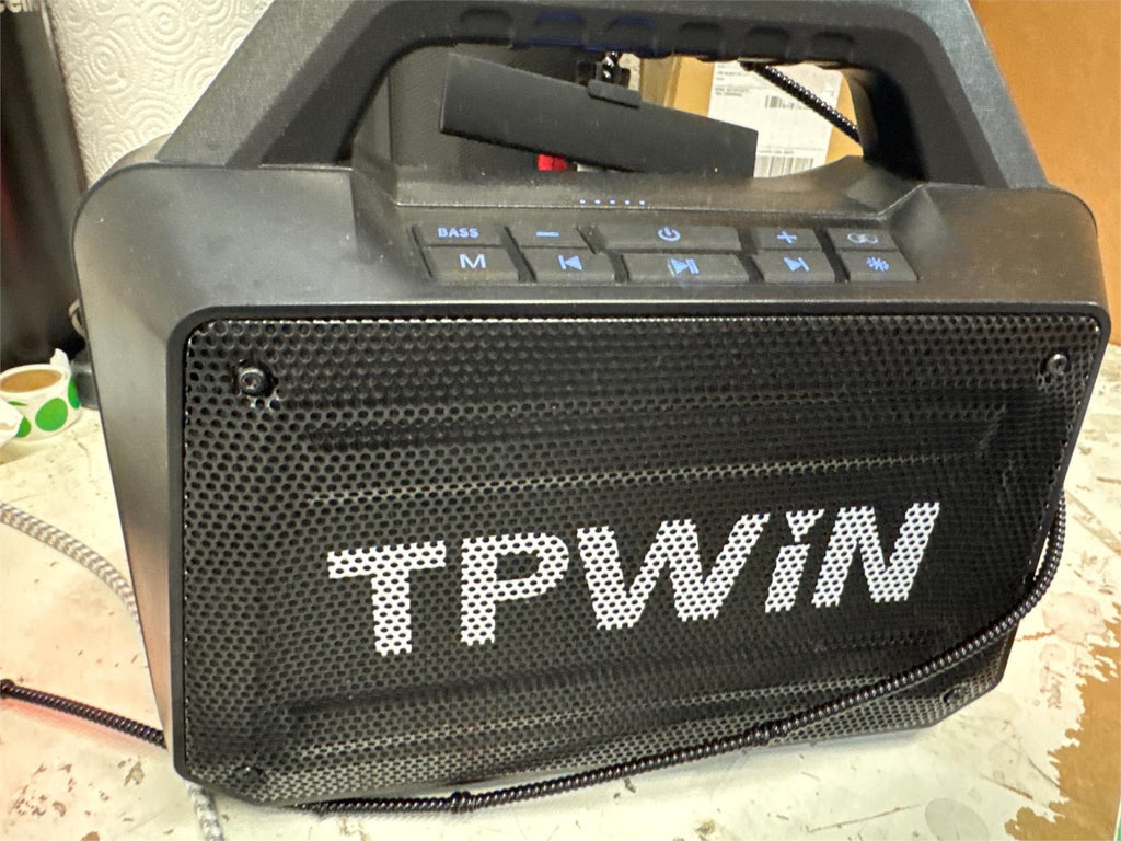 Bluetooth Speaker - 80W Loud Rugged Outdoor Speake