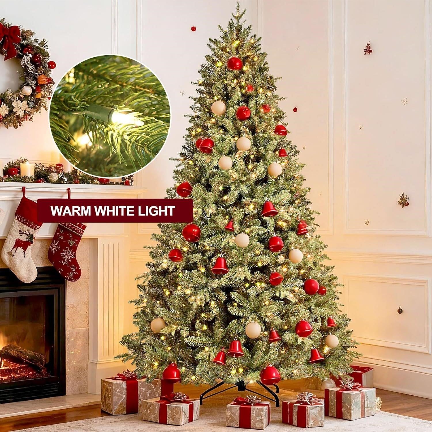 Treepool 6.5 ft Pre-Lit Christmas Tree