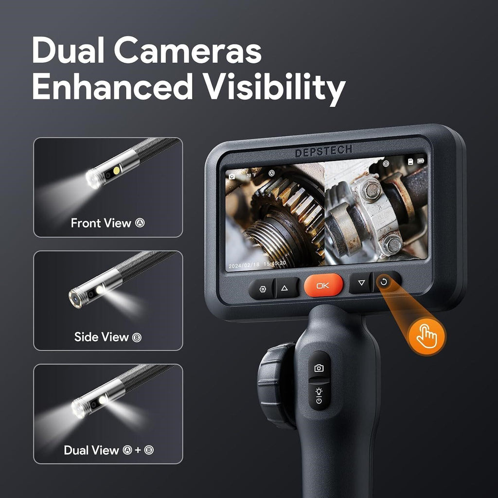 DEPSTECH 10FT Articulating Endoscope