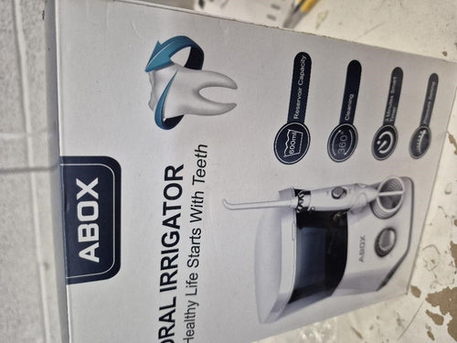 ABOX Oral Irrigator, 600ML, 8 Tips