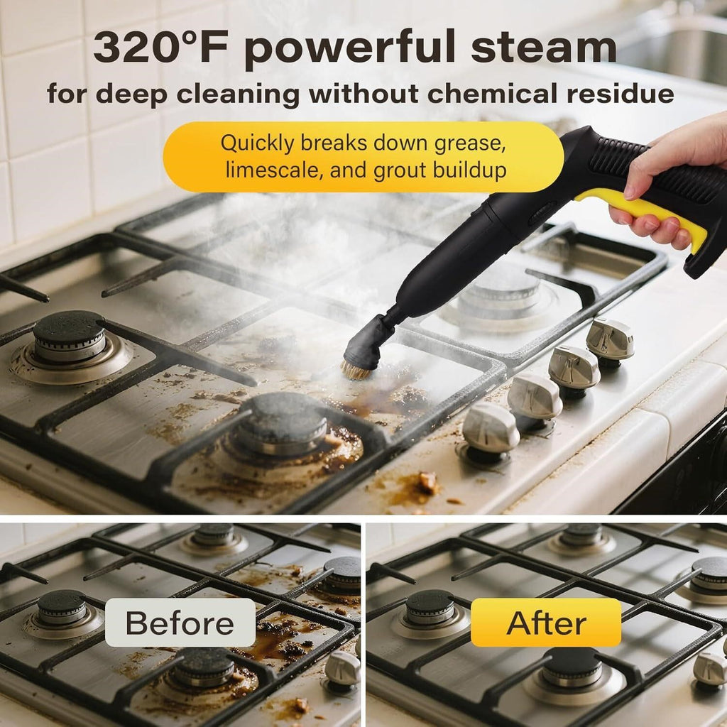 1500W Steam Cleaner with Kit