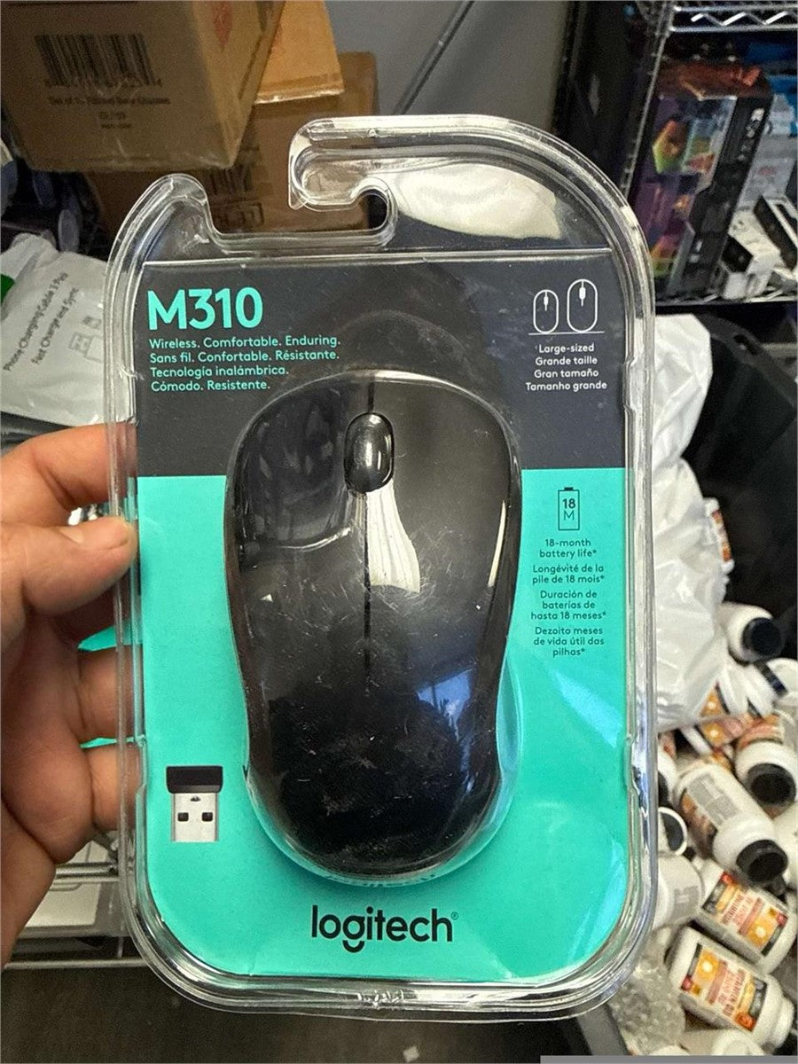 Logitech Wireless Mouse M310 (Black)