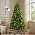 7.5 ft Pre-lit Spruce Tree with Remote LED
