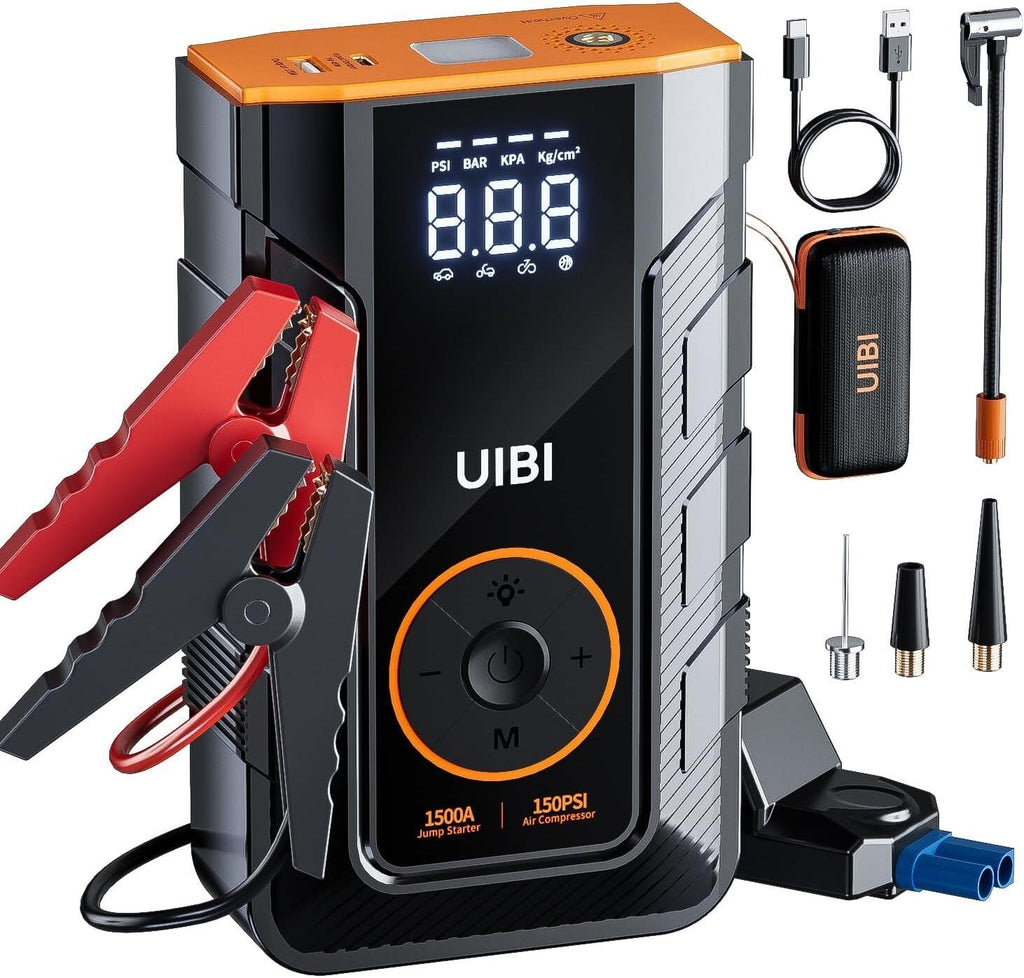 UIBI X3 Jump Starter + Air Compressor